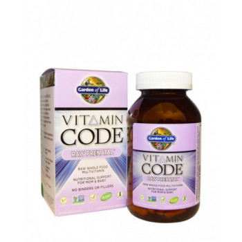 Raw Vitamín Kód Prenatal - pro těhotné ženy (180 kapslí) 
